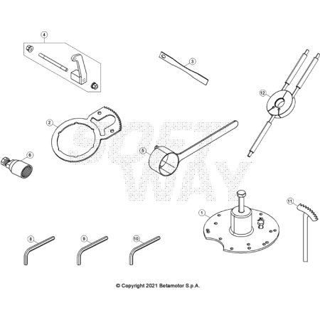OUTILLAGE SPÉCIAL MOTEUR...
